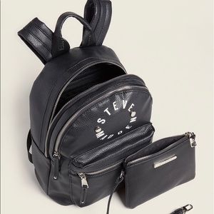 Steve Madden Backpack & Pouch Combo